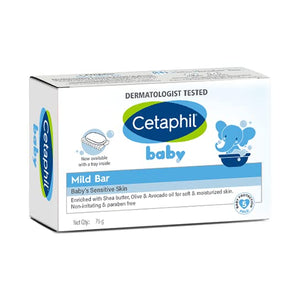 Cetaphil Baby Mildy Bar 75gm (Pack of 2)