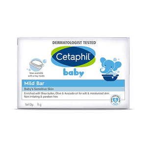 Cetaphil Baby Mildy Bar 75gm (Pack of 2)