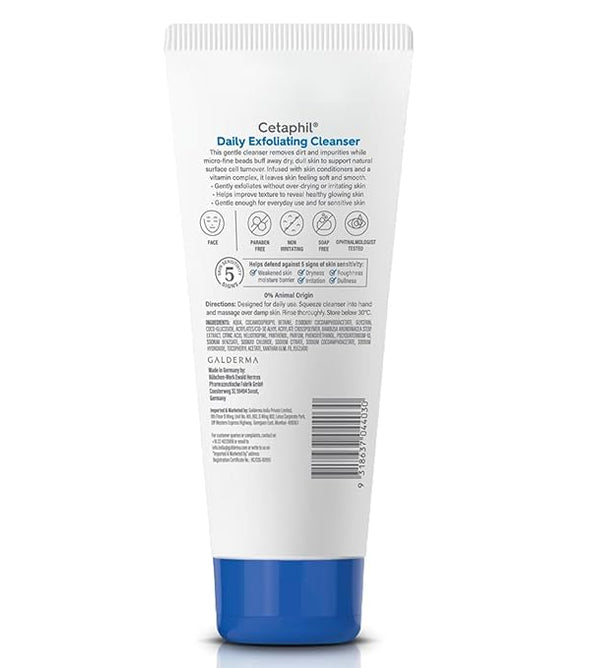 Cetaphil Daily Exfoliating Cleanser - 178ml bottle