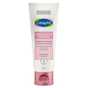 Cetaphil Brightness Reveal Creamy Cleanser - 100 g| Brightening Face Wash for Uneven Skin Tone - medeasysave