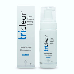 "Triclear Gentle Foaming Cleanser 100ml Best Cleanser for Sensitive Skin"