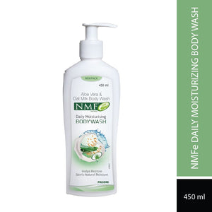 NMFe Moisturising Body Wash 450 ml with Aloe vera and Oat milk - medeasysave