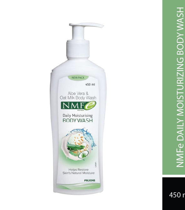 NMFe Moisturising Body Wash 450 ml with Aloe vera and Oat milk - medeasysave