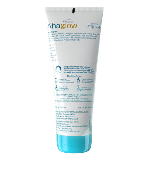 Ahaglow Advanced Face Wash Gel (200gm) - MedEasySave