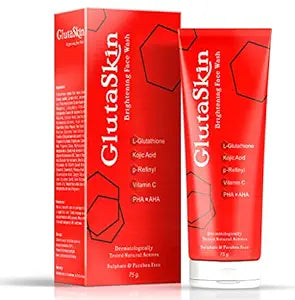 Glutaskin Brightening Facewash 75gm (Pack of 2) - medeasysave