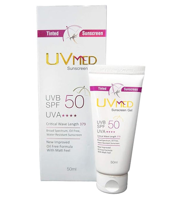 Uvmed Sunscrem Gel 50ml (Pack of 2) - medeasysave