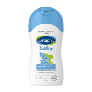 Cetaphil Baby Massage Oil, 200 ml, White - medeasysave