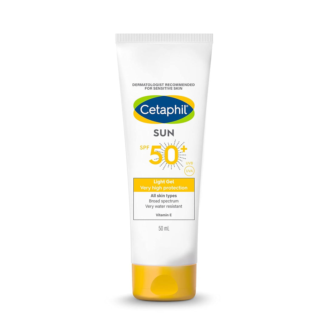 Cetaphil Sun SPF 50 Very High Protection Light Gel, White, 50 ml - MedEasySave