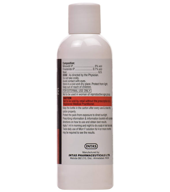 Morr F 5% Topical Solution 60ml - Hair Growth Solution