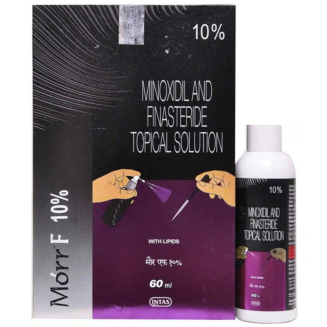 Morr f 10% Topical Solution 60ml - Hair Growth Solution