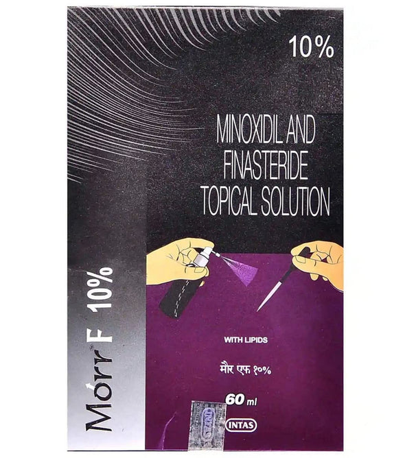 Morr f 10% Topical Solution 60ml - Hair Growth Solution