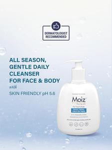 Moiz Cleansing Lotion for Face & Body - 400ml