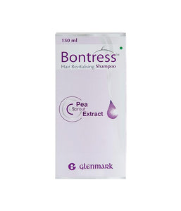 Close-up of Bontress Hair Revitalising Shampoo ingredients: Kalahari melon extract, biotin, and caffeine.