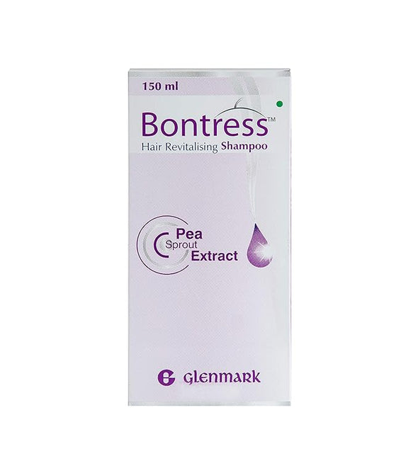 Eco-friendly packaging of Bontress Hair Revitalising Shampoo, emphasizing sustainability and product quality.