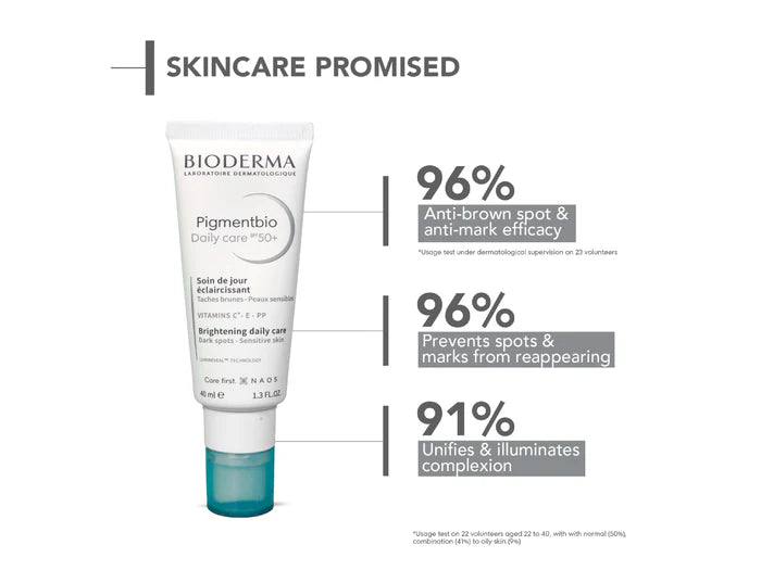 Bioderma Pigmentbio Dailycare SPF 50 40ML - Brightening Daily Sunscreen