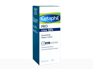 Cetaphil Pro 10% Urea Smoothing Repair Lotion | For Sensitive Skin - MedEasySave 