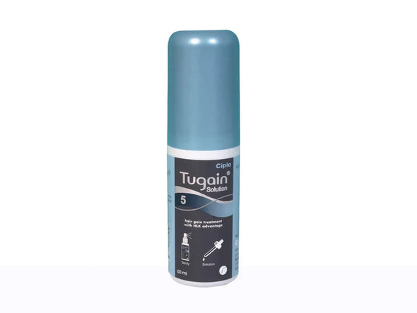 Tugain Solution 5% 60ml Hair Solution - medeasysave