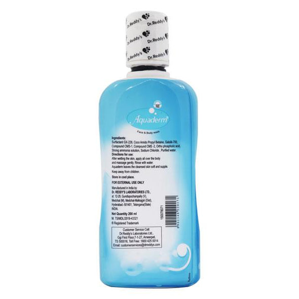 Aquaderm F&B/w 200ml - medeasysave