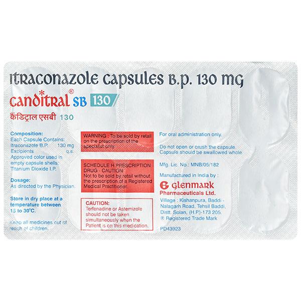 Canditral SB 130mg 10s Pack of 2 – Premium Health Capsules