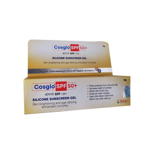 Sunscreen gel SPF 50 for face