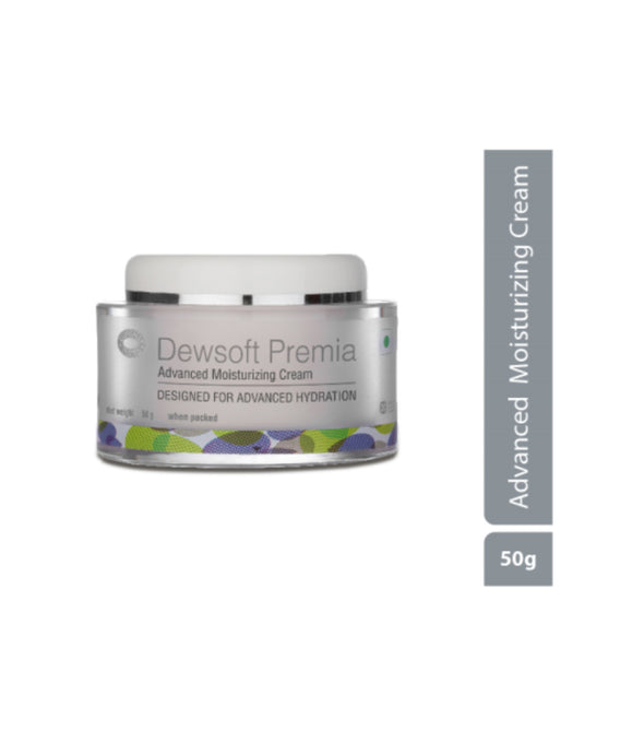 Dewsoft Premia Advanced Moisturizing Cream 50gm - Moisturizing Skincare