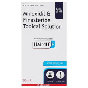 Hair 4U F 60ML Hair Solution – Topical Treatment for Thinning Hair