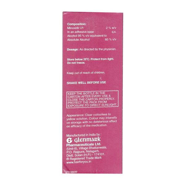 Hair 4U NEW 2% Spray/Solution 60ML – Effective Hair Regrowth Treatment (Pack of 2)