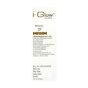 I GLOW Face Wash 60ml (Pack of 2) - medeasysave