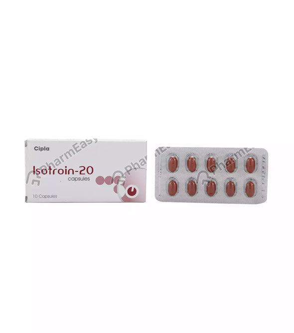 Isotroin 20mg 1*10 - medeasysave