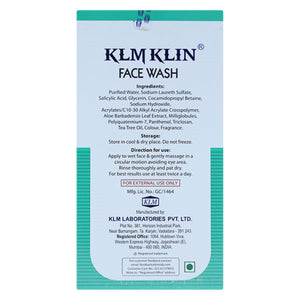 Klm Klin 150 ml Face Wash - medeasysave