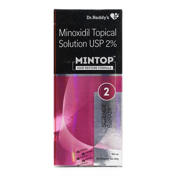 Mintop 2% 60ml Solution Hair Solution - medeasysave