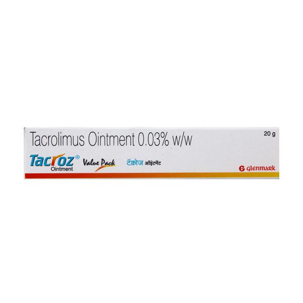 Tacroz Oint 0.03% 20gm (Pack of 2)