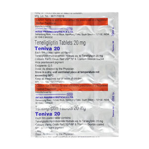 "Teniva Tab 20s Pack of 2 Dietary Supplement"