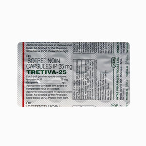 "Tretiva 25 10s Pack of 2 Isotretinoin Capsules"